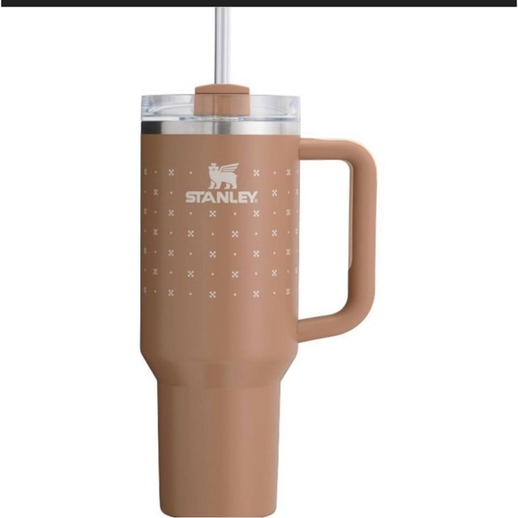 Stanley Brown Tumbler with Handle - Picture 1 of 8